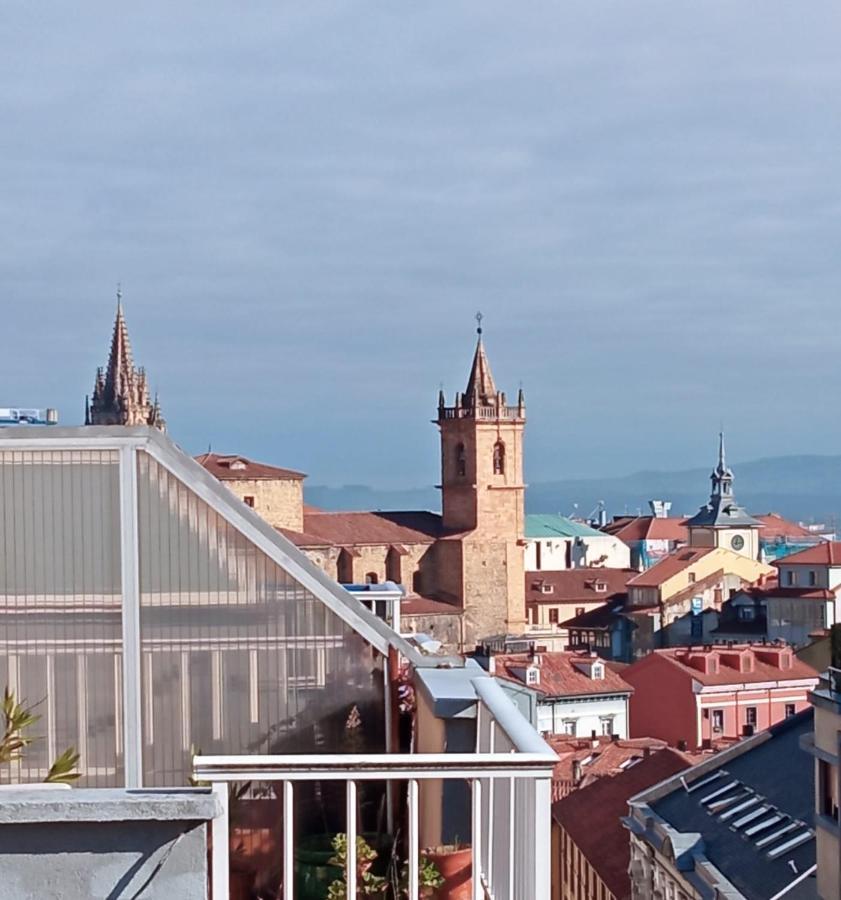 Atico Quintana II - Con Terraza, En El Centro Con Wifi Y Garaje Apartment Овиедо Екстериор снимка