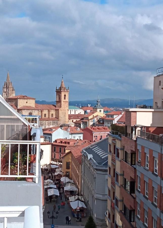 Atico Quintana II - Con Terraza, En El Centro Con Wifi Y Garaje Apartment Овиедо Екстериор снимка